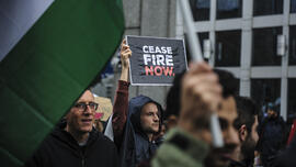 manif cease fire now